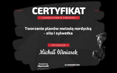 Certyfikat 1