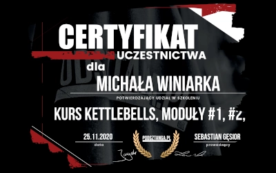 Certyfikat 5
