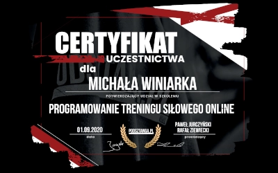 Certyfikat 7