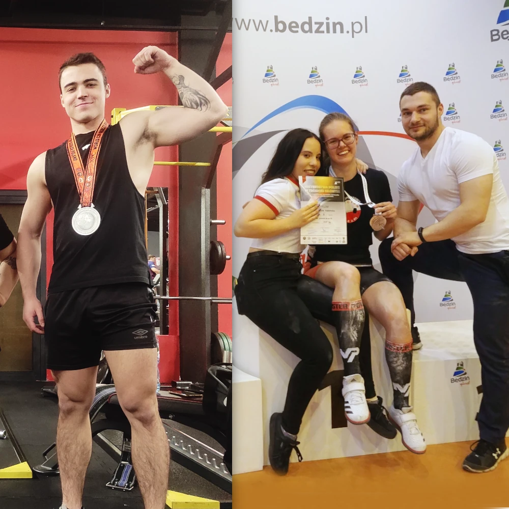 Magdalena Halemska, Martyna Terlacka i Oskar Ciszewski