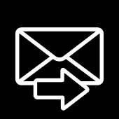 Ikona Wyślij wiadomość